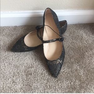 Marc Fisher Shoes - Marc Fisher gold and black flats Marc Fisher Shoes - Marc Fisher gold and black flats